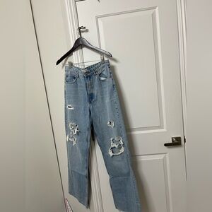Zara ripped jeans